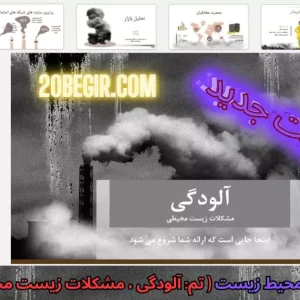 دانلود رایگان قالب پاورپوینت آلودگی و مشکلات زیست محیطی
