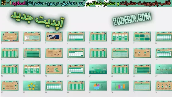 تم پاورپوینت تحقیق در مورد حشرات