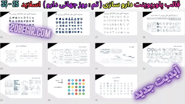 دانلود قالب پاورپوینت روز جهانی دارو