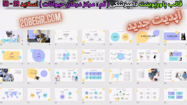 دانلود تم پاورپوینت دامپزشکی - درمانهای مرکز درمان حیوانات