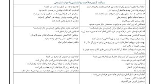 سوالات آزمون صلاحیت روانشناسی