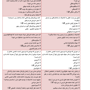 سوالات استخدامی مامایی