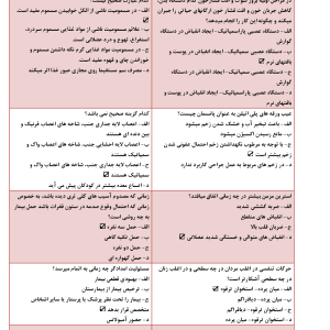 سوالات کمک های اولیه هلال احمر