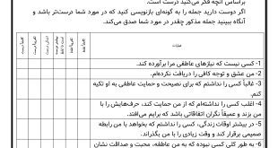 پرسشنامه طرحواره های ناسازگار اولیه فرم کوتاه و فرم بلند